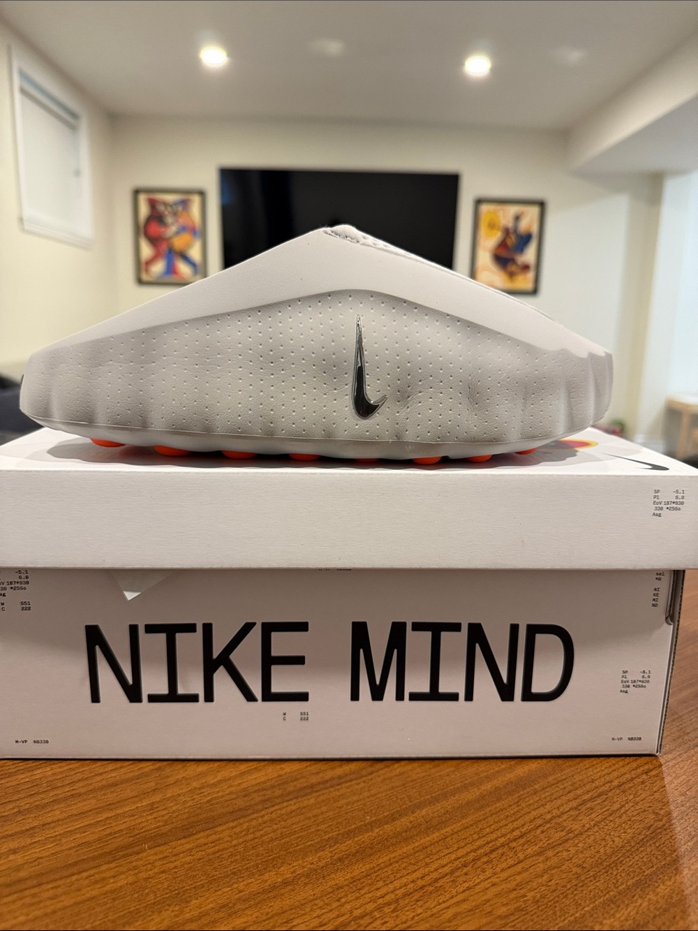 Nike Mind 001 Mule OG - Women’s Size 10 - Smoke Grey/Chrome